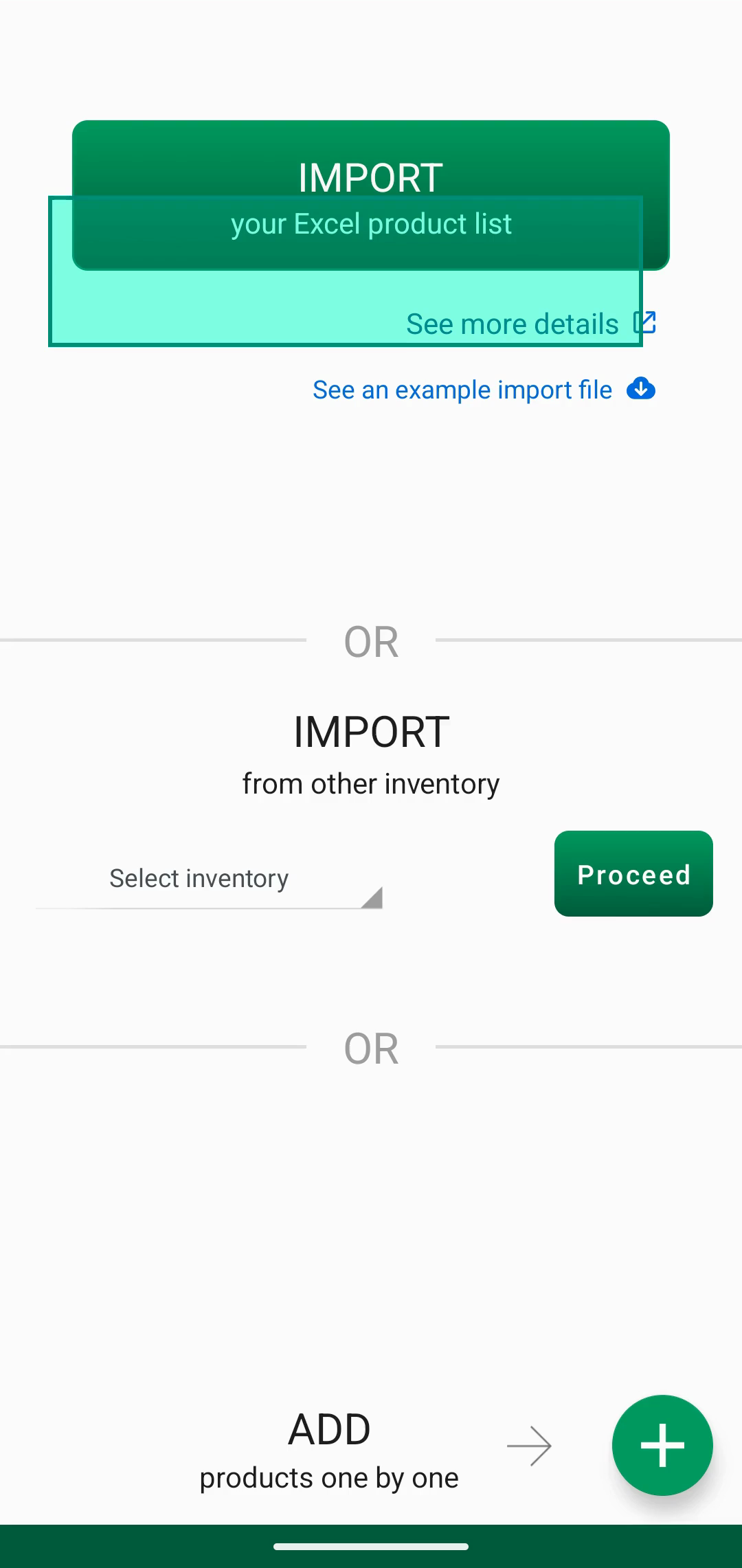 Match fields screen जिसमें file columns app fields से mapped हैं