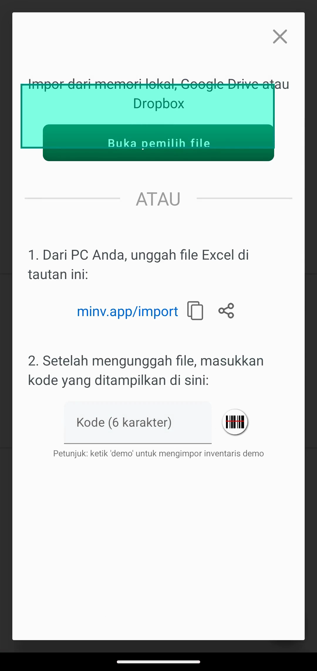 Layar Cocokkan bidang dengan kolom file dipetakan ke bidang aplikasi